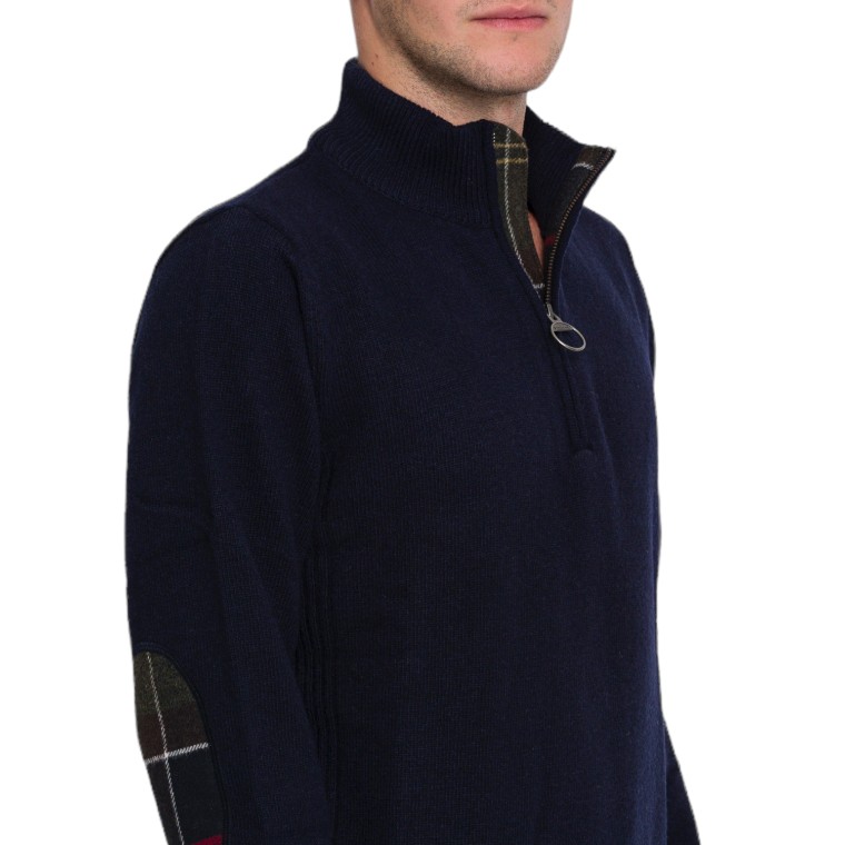 Maglia con mezza zip Barbour Holden