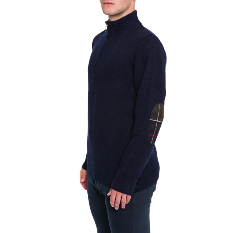 Maglia con mezza zip Barbour Holden