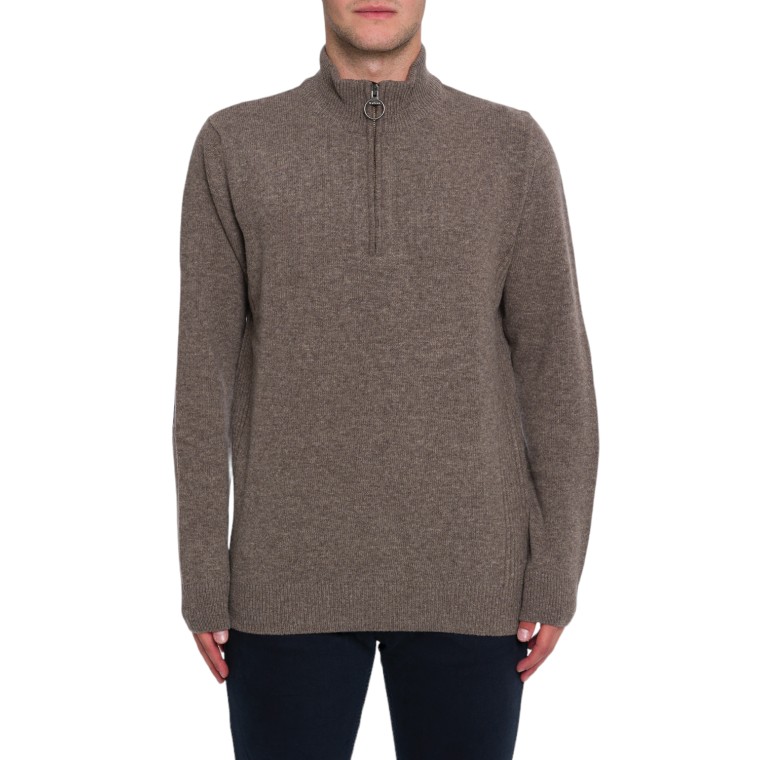Maglia con mezza zip Barbour Holden