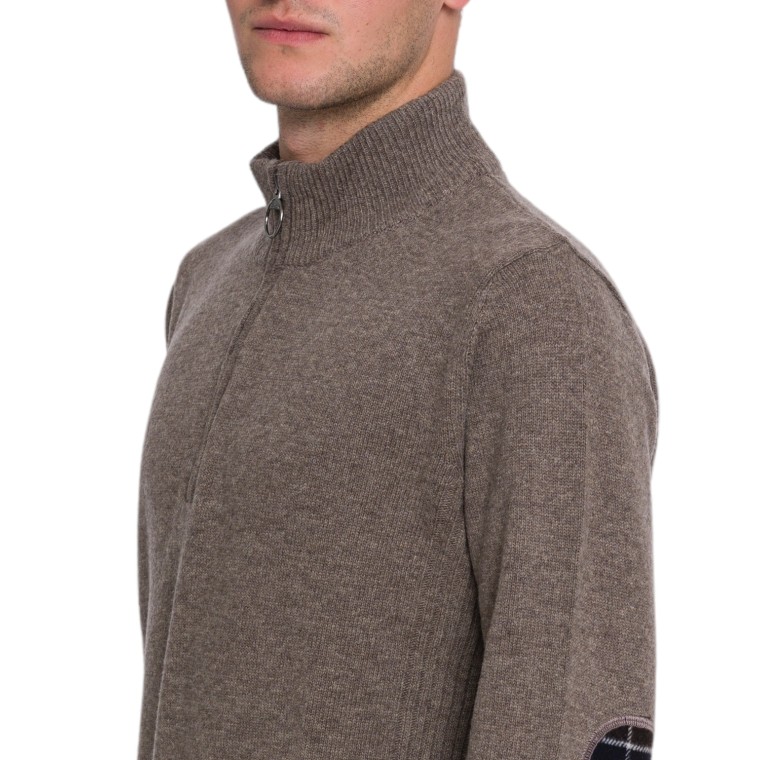 Maglia con mezza zip Barbour Holden