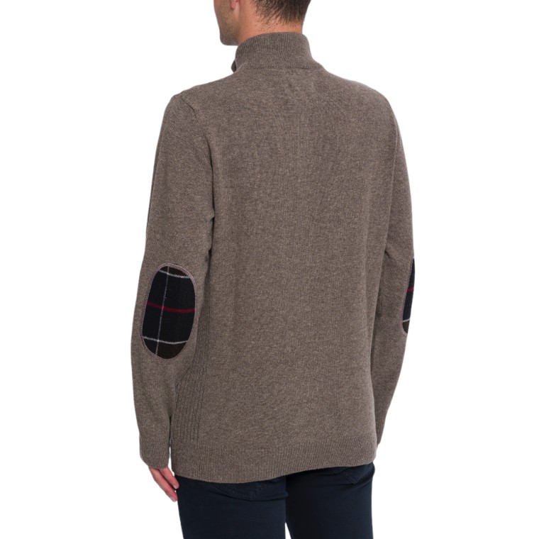 Maglia con mezza zip Barbour Holden