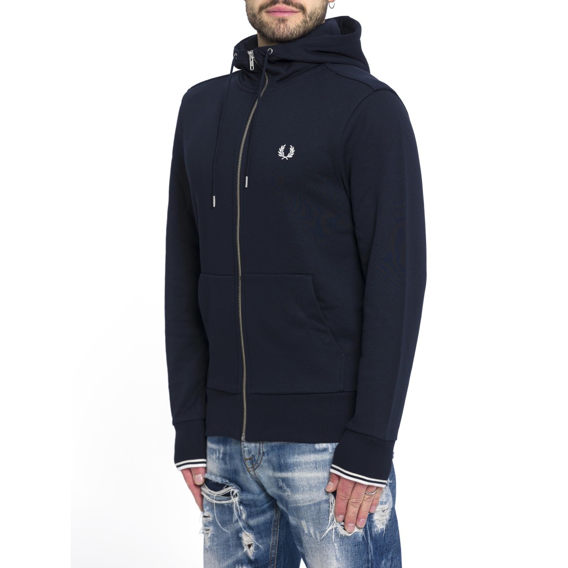 Felpa con cappuccio Fred Perry