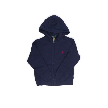 Felpa in misto cotone con cappuccio Polo Ralph Lauren 