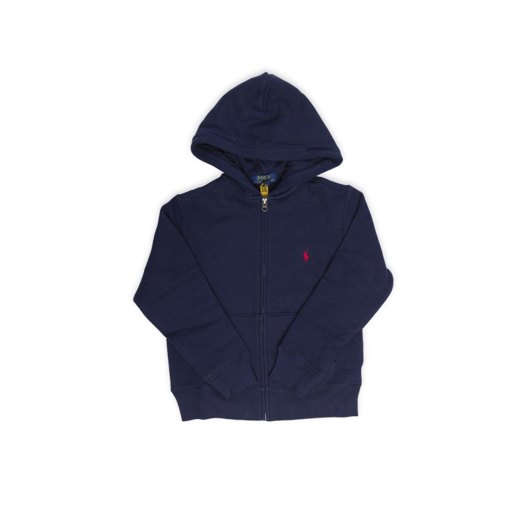 Felpa in misto cotone con cappuccio Polo Ralph Lauren 