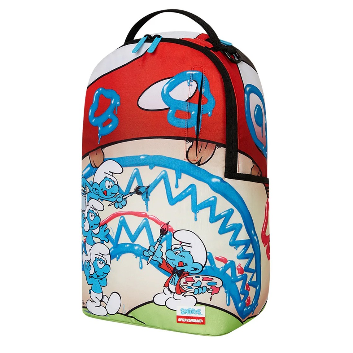 Zaino Sprayground Painting Smurfs