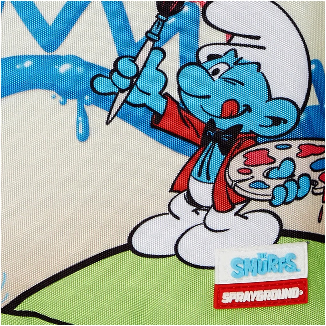 Zaino Sprayground Painting Smurfs