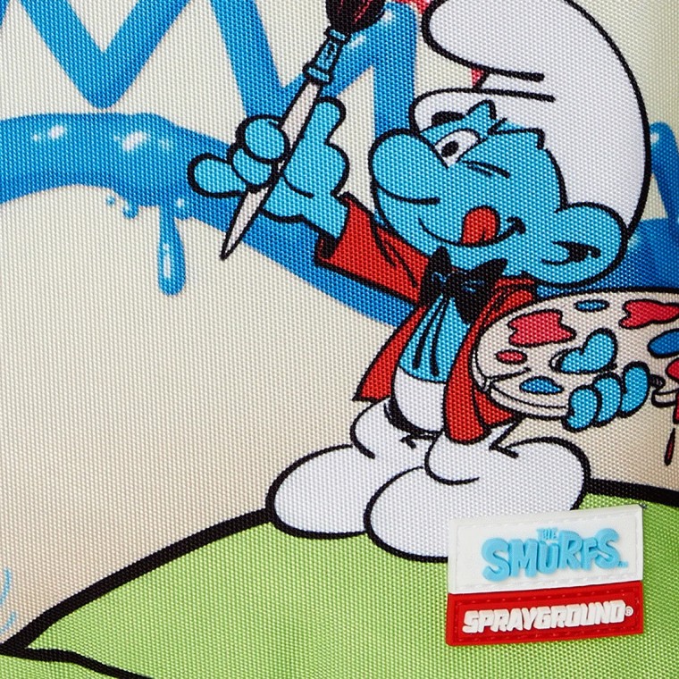 Zaino Sprayground Painting Smurfs