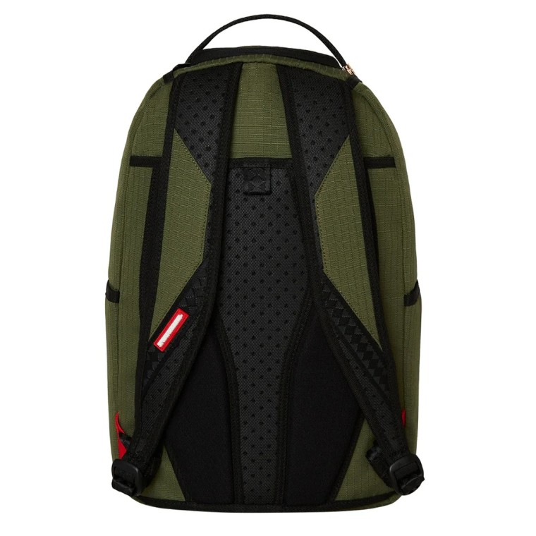 Zaino Sprayground Nylon Shark Central Army