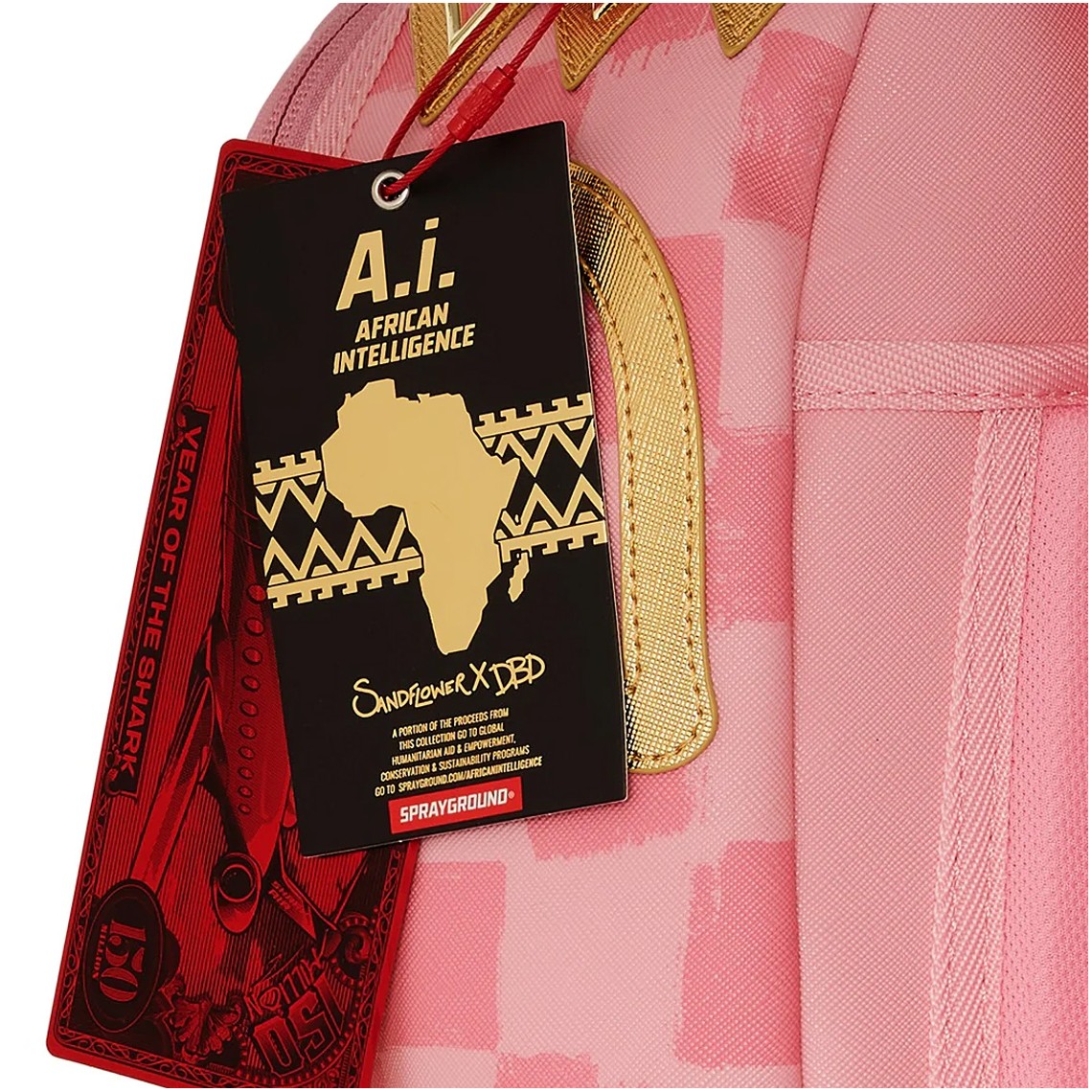 Zaino Sprayground Ai Pink Smudge
