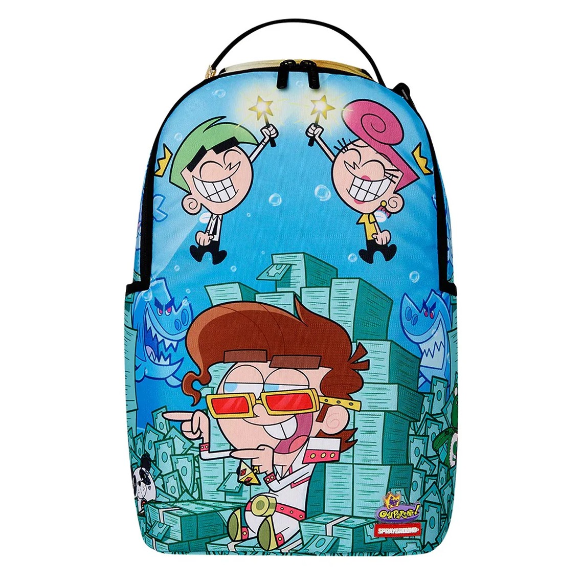 Zaino Sprayground Timmy Sitting on money