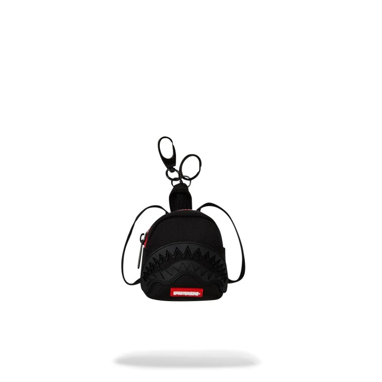Portachiavi Sprayground Printed Zipper Shark Keychain