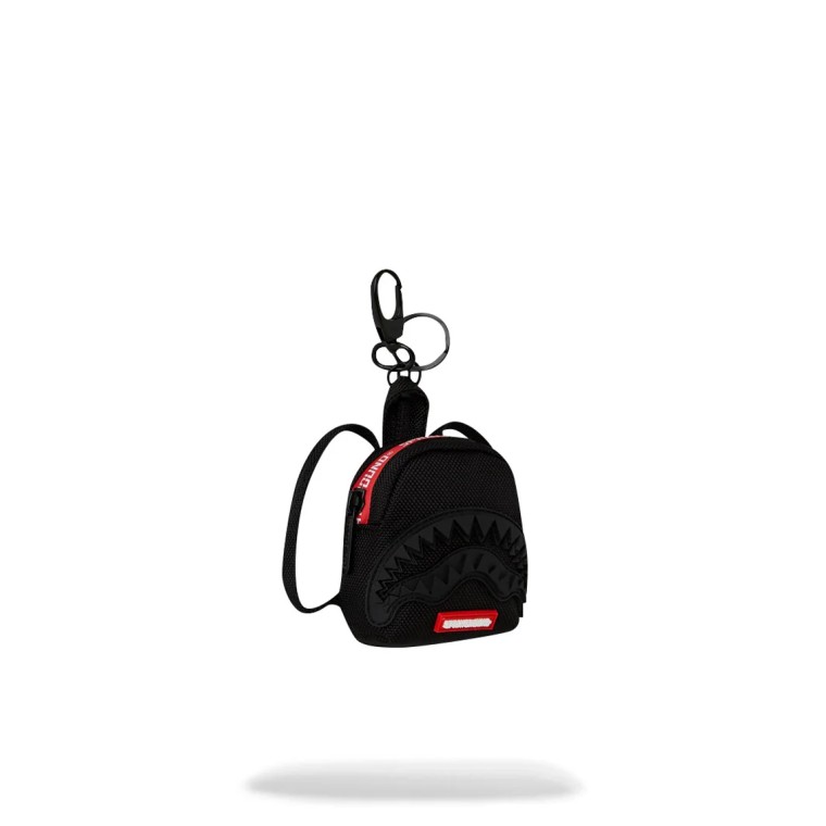 Portachiavi Sprayground Printed Zipper Shark Keychain