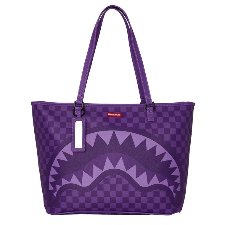 Borsa Sprayground Purple Sharks in paris Tote