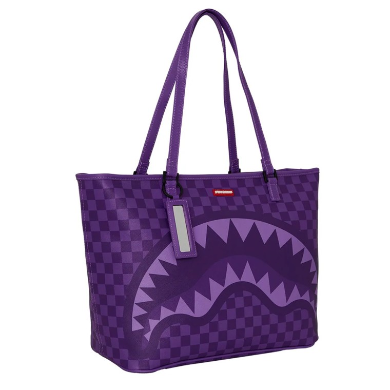 Borsa Sprayground Purple Sharks in paris Tote