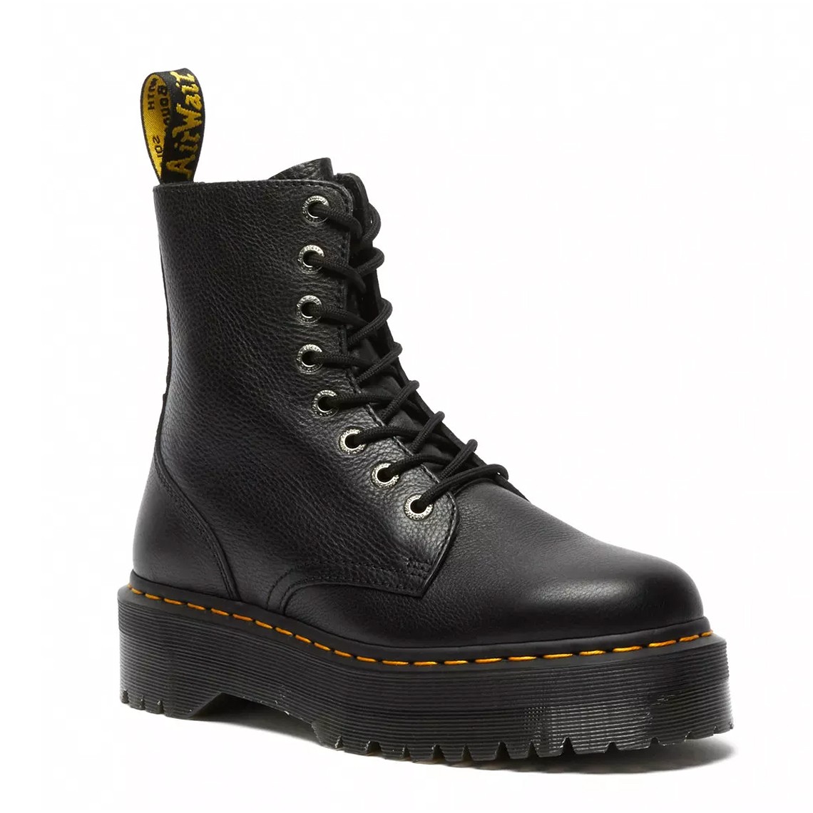 Stivali Platform Dr Martens Jadon III in pelle pisa
