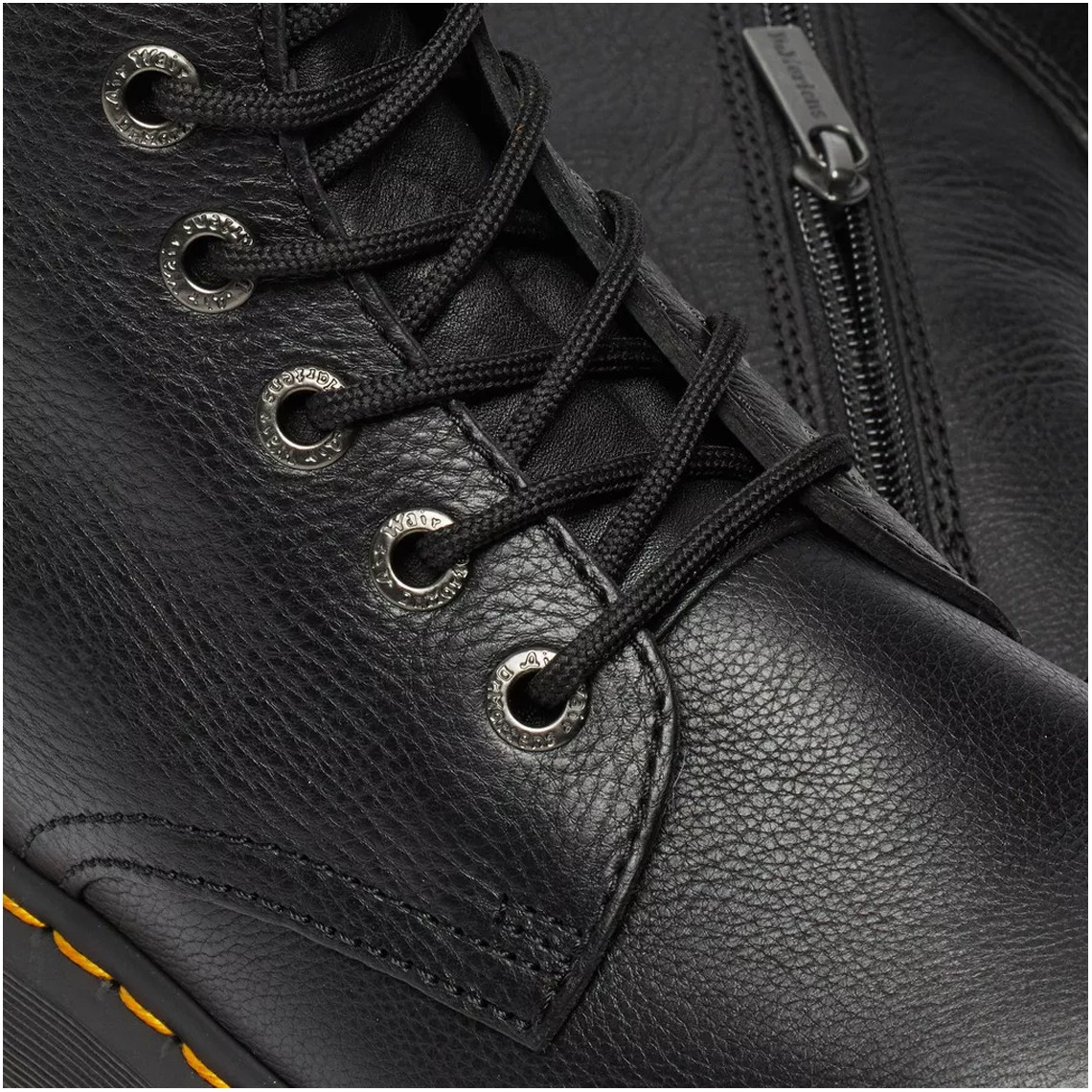 Stivali Platform Dr Martens Jadon III in pelle pisa