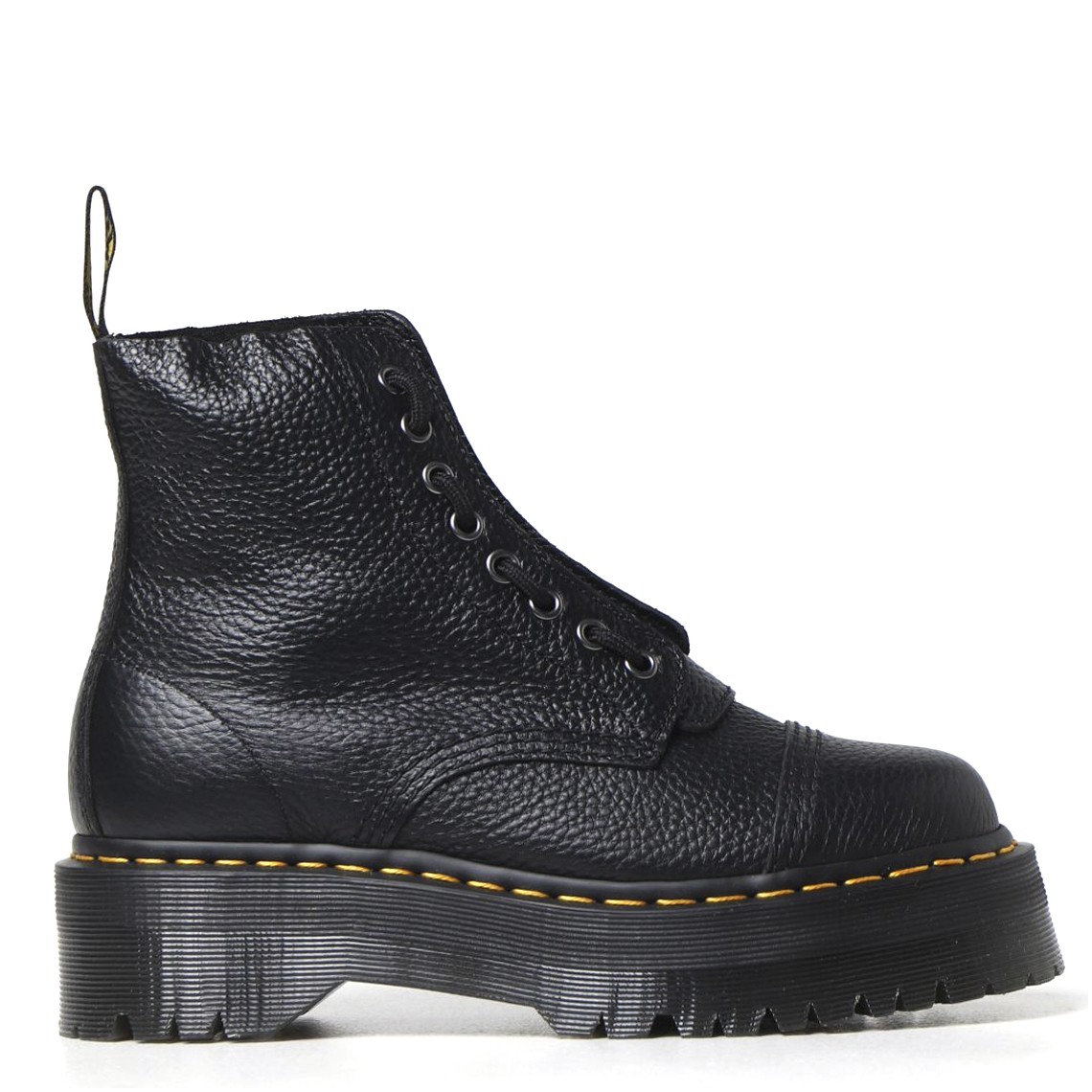 Stivali Platform Dr Martens in pelle nappa Sinclair