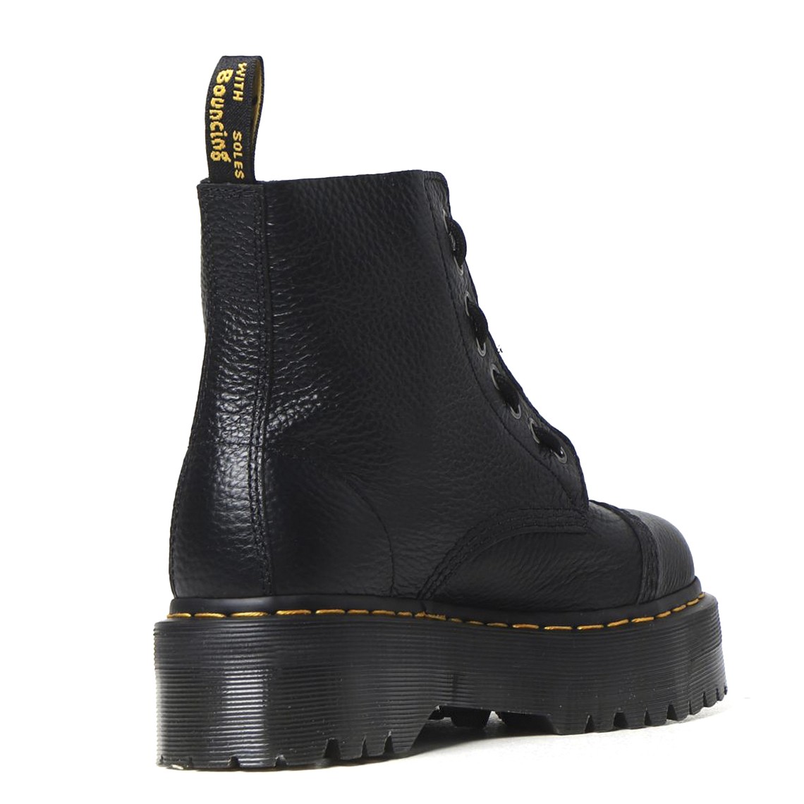 Stivali Platform Dr Martens in pelle nappa Sinclair