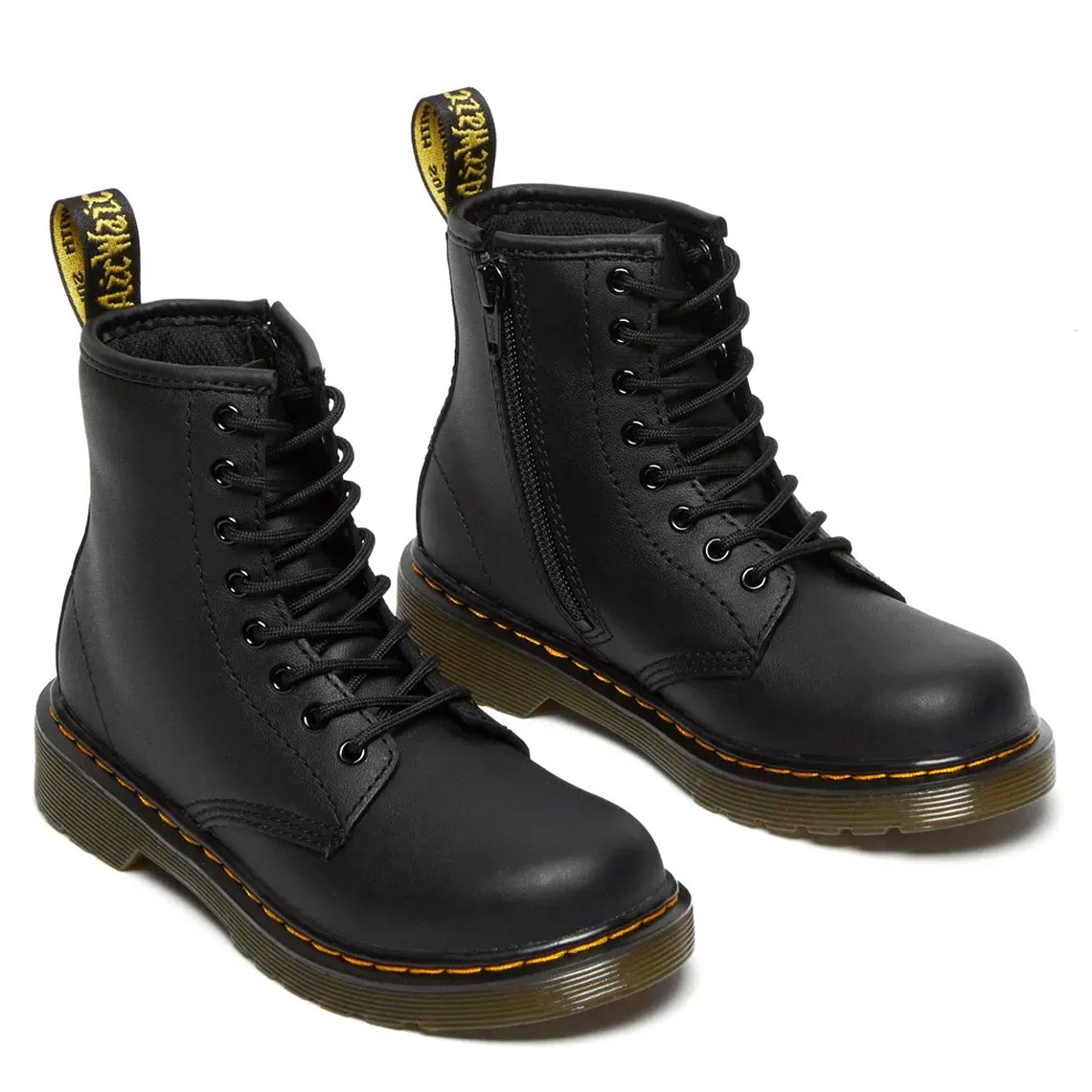 Stivaletti stringati junior Dr Martens 1460 softy in pelle
