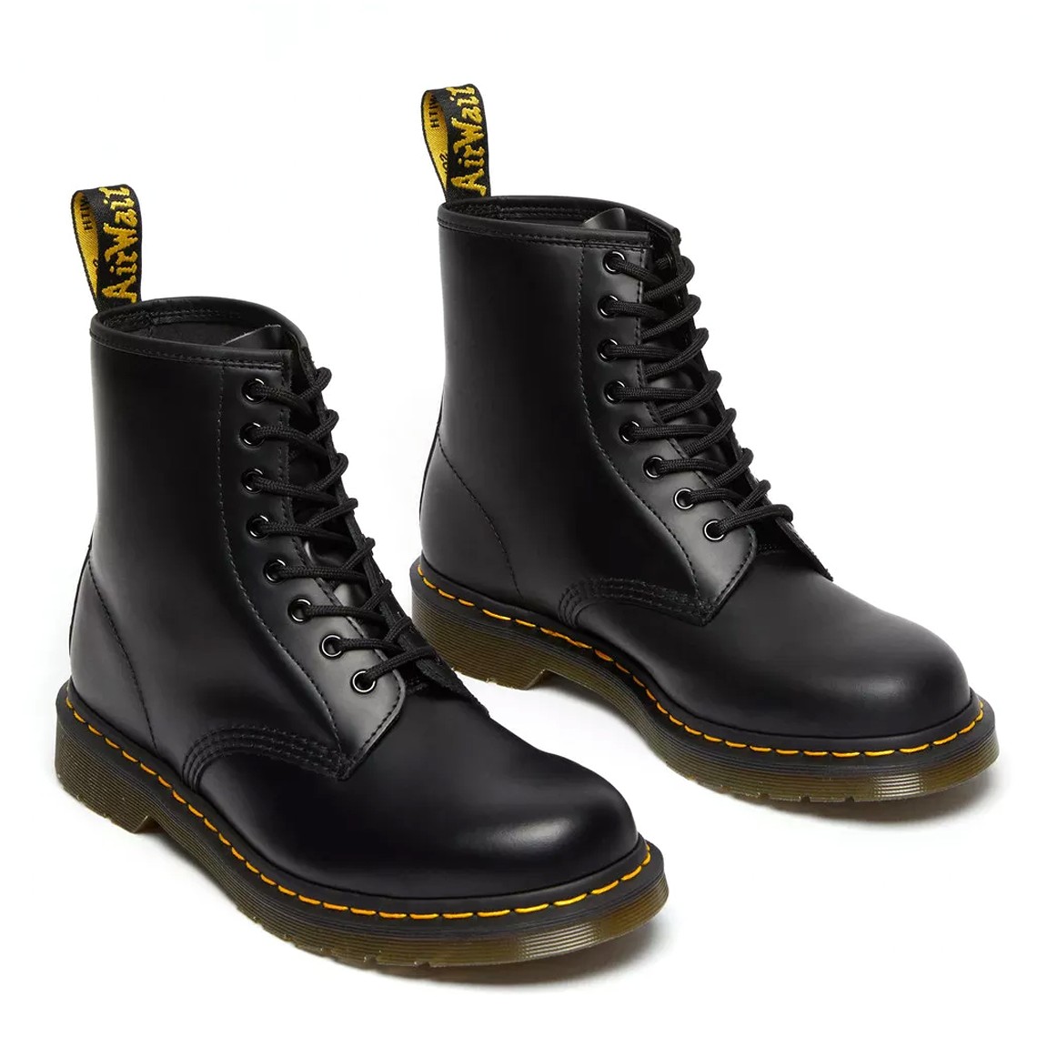 Stivaletti stringati in pelle Dr Martens 1460