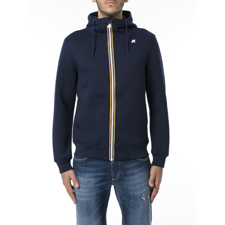 Felpa con zip e cappuccio Rainer Spacer K-Way