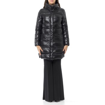 Piumino Lungo in Nylon Fay
