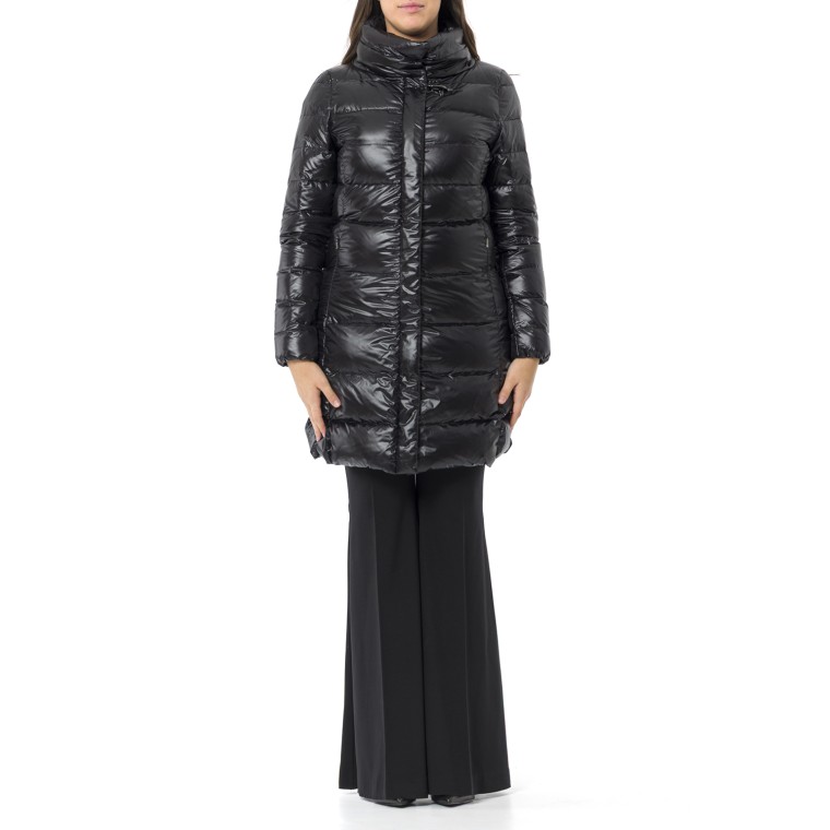 Piumino Lungo in Nylon Fay