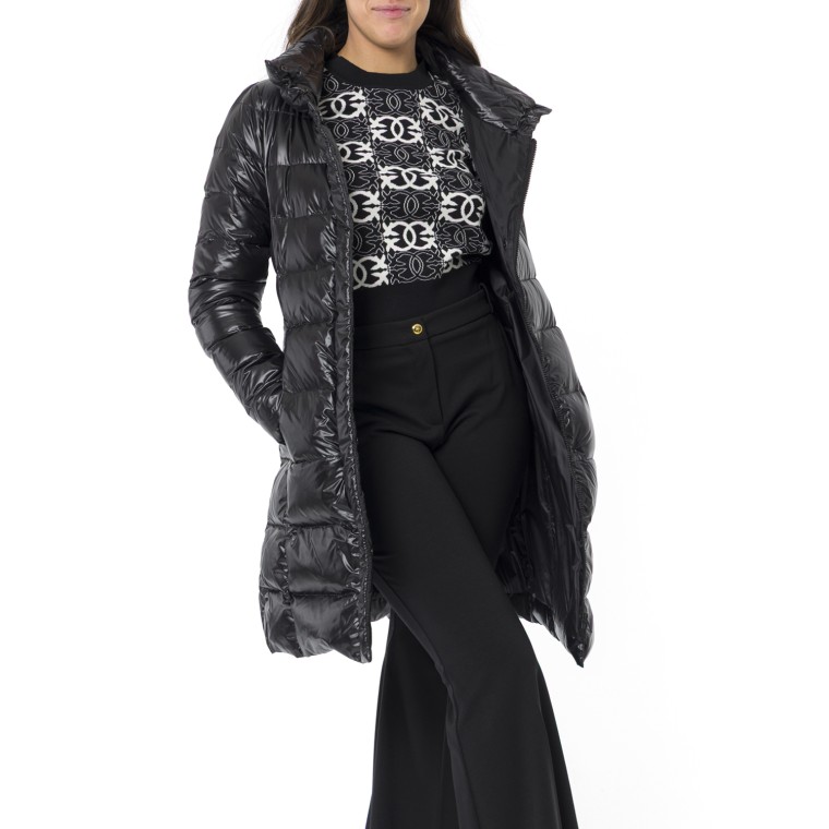 Piumino Lungo in Nylon Fay