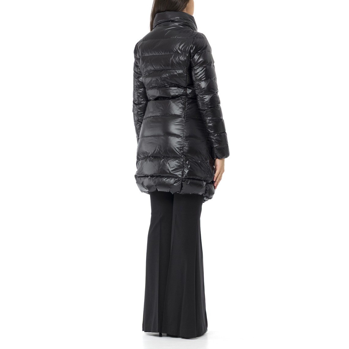 Piumino Lungo in Nylon Fay