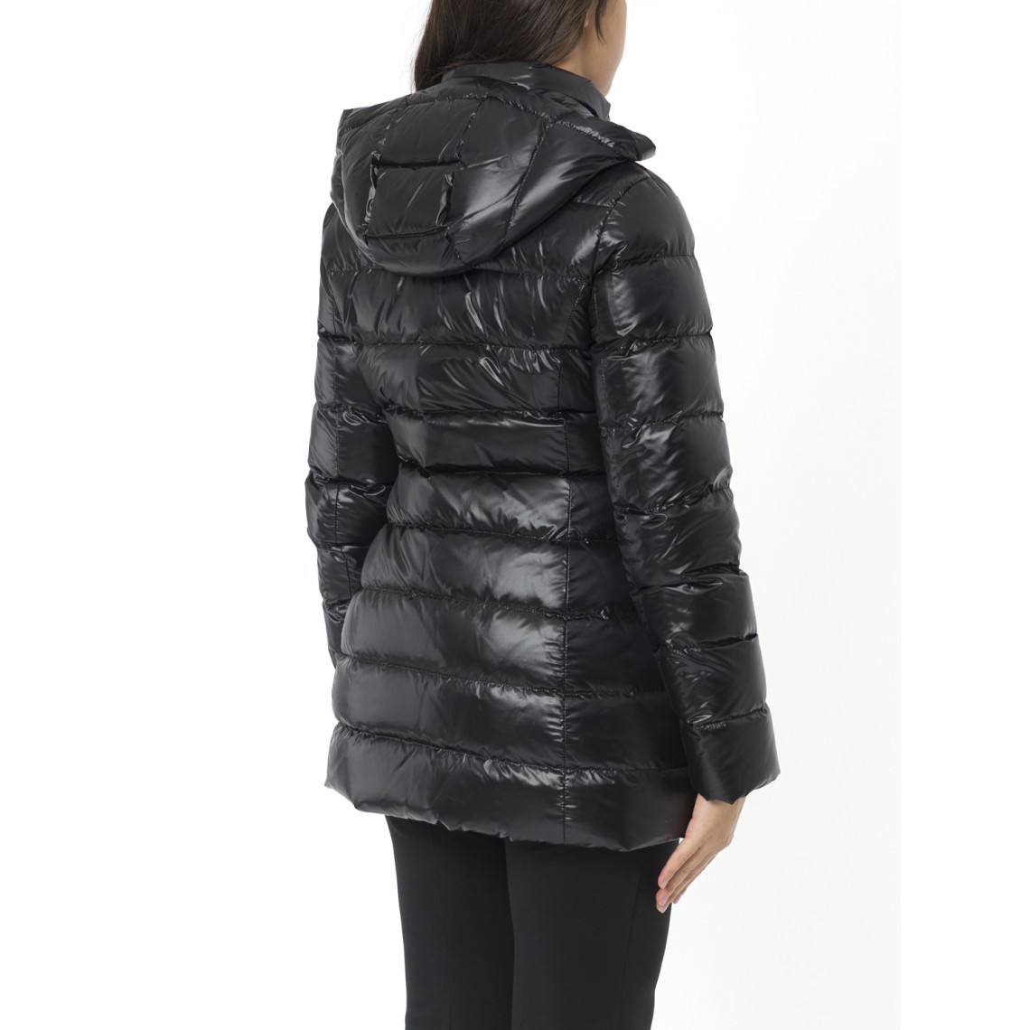 Piumino lungo in Nylon Fay