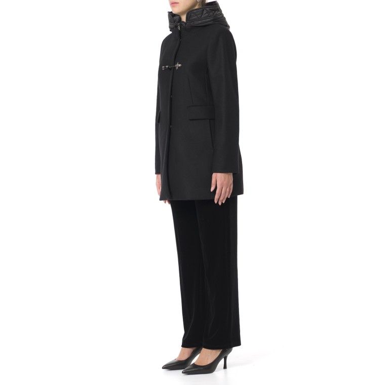 Toggle Coat in Panno di Lana Fay   