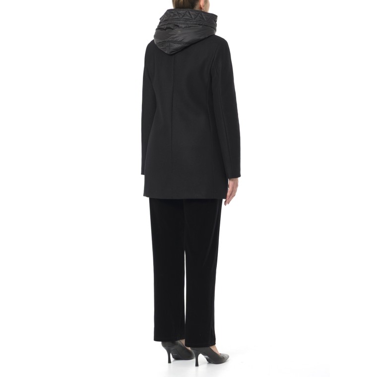 Toggle Coat in Panno di Lana Fay   