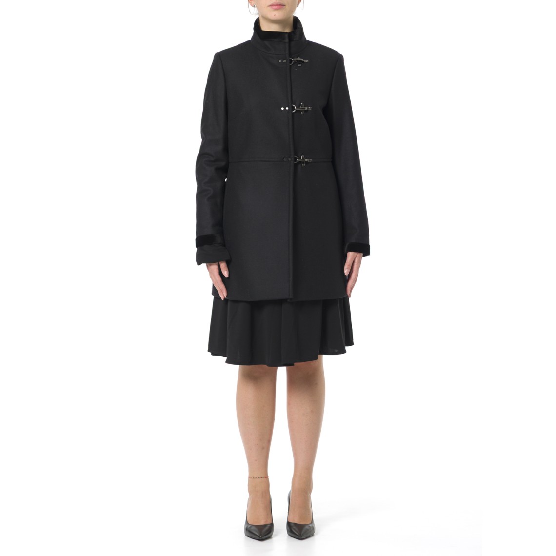 Virginia Coat in Panno di Lana Fay