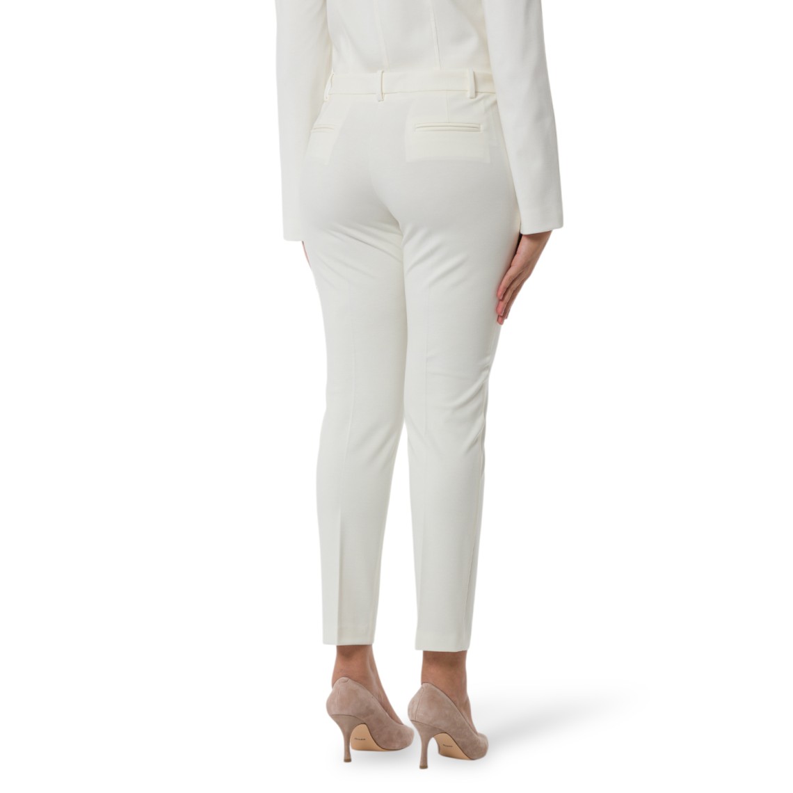 Pantaloni a sigaretta con piega stirata Pinko