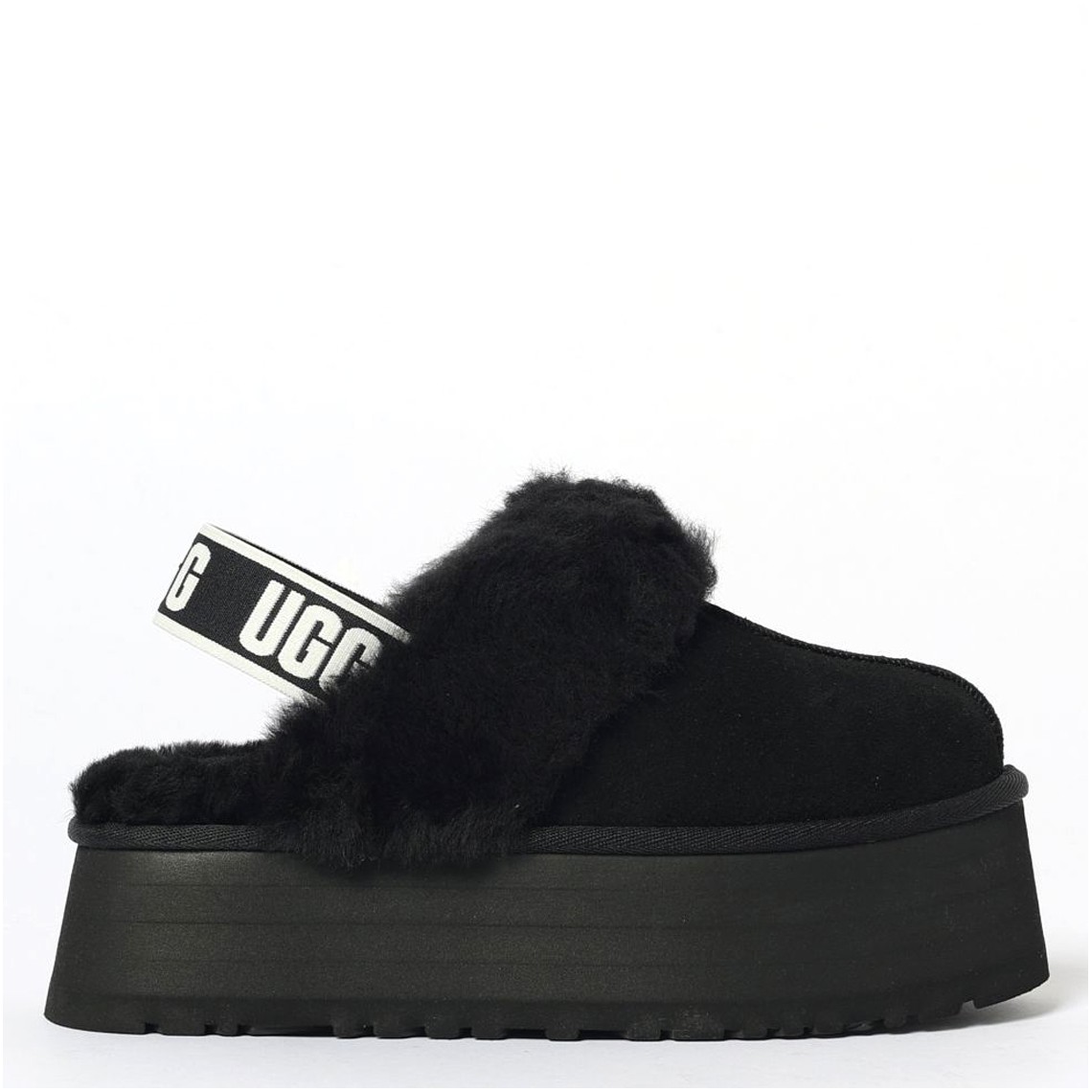 Sabot platform Funkette Ugg in suede