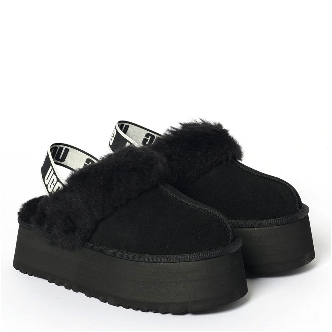 Sabot platform Funkette Ugg in suede