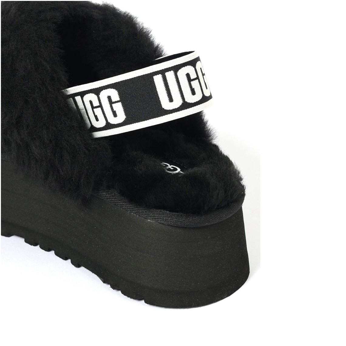 Sabot platform Funkette Ugg in suede