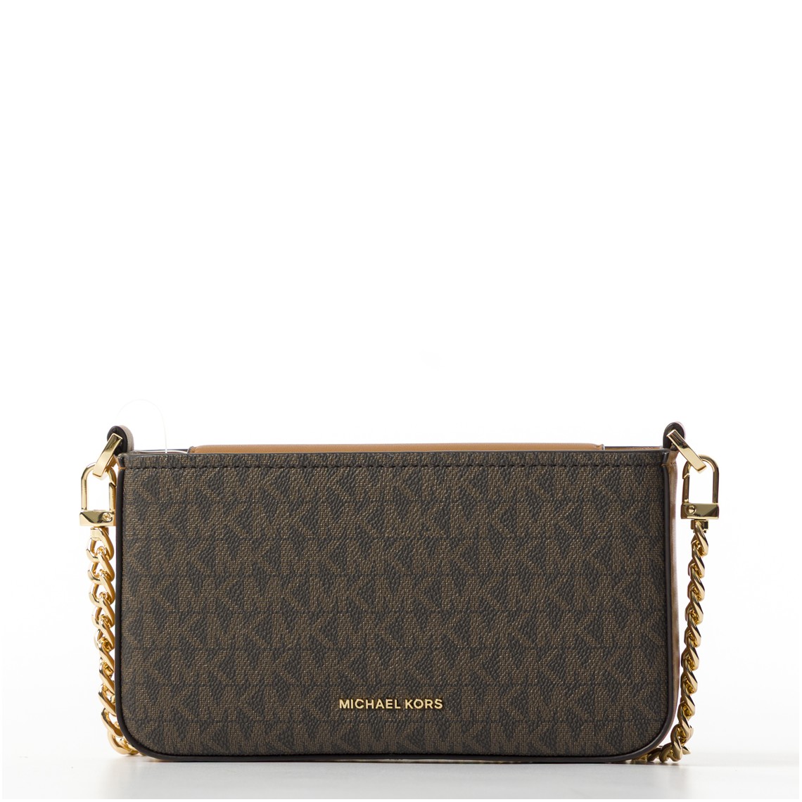 Borsa a spalla Bryant Michael Kors con monogram MK all over