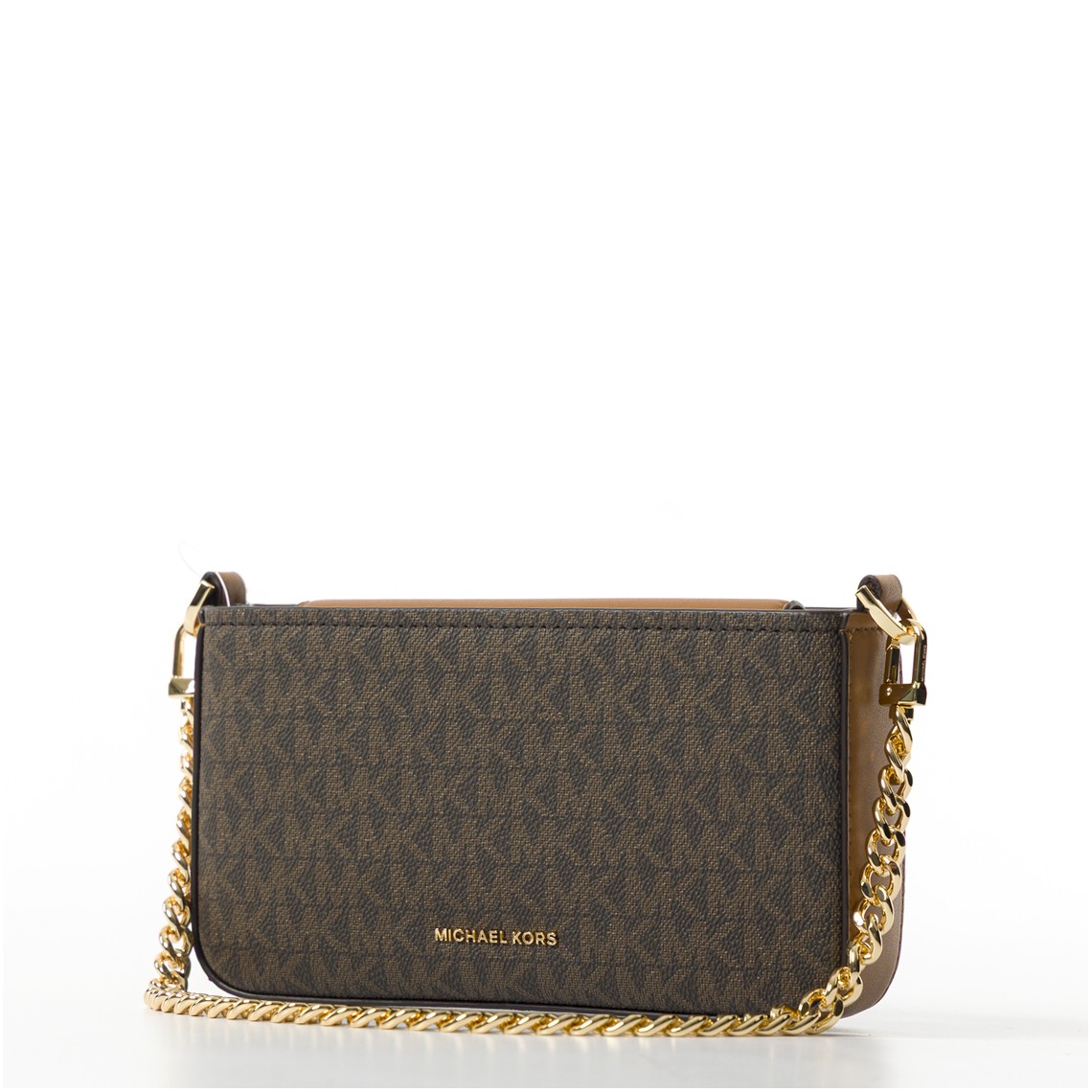 Borsa a spalla Bryant Michael Kors con monogram MK all over