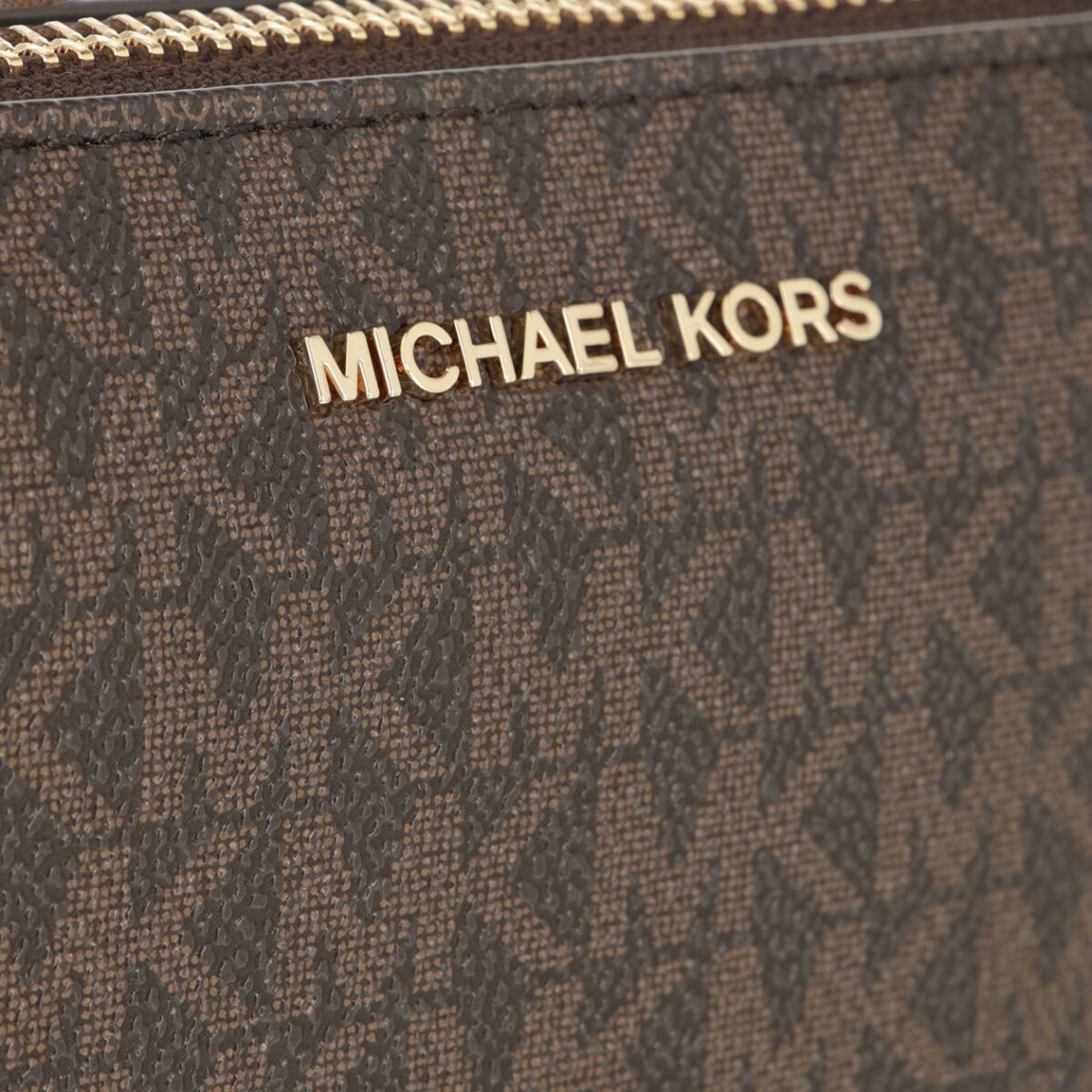 Pochette chain in saffiano stampato con logo Michael Kors