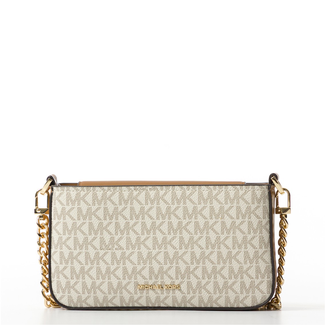 Borsa a spalla Bryant Michael Kors con monogram MK all over