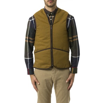 Gilet Barbour in pile con cerniera