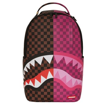 Zaino Sprayground Split Sip Pink Check