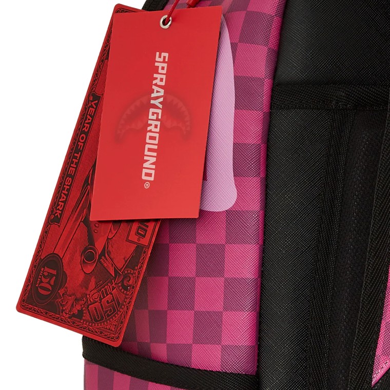 Zaino Sprayground Split Sip Pink Check