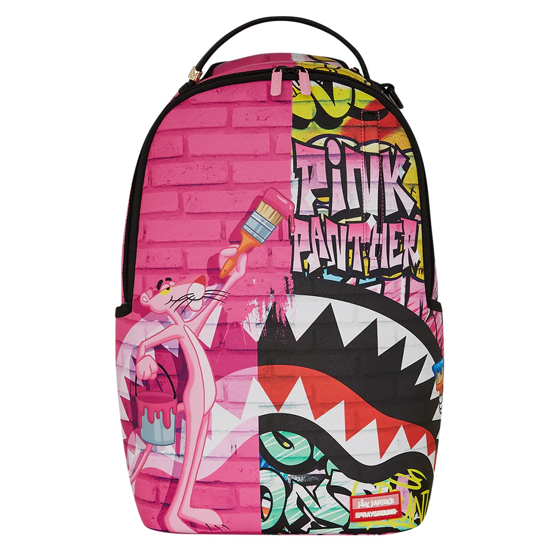 Zaino Sprayground Pink Panther Painting over Graffiti