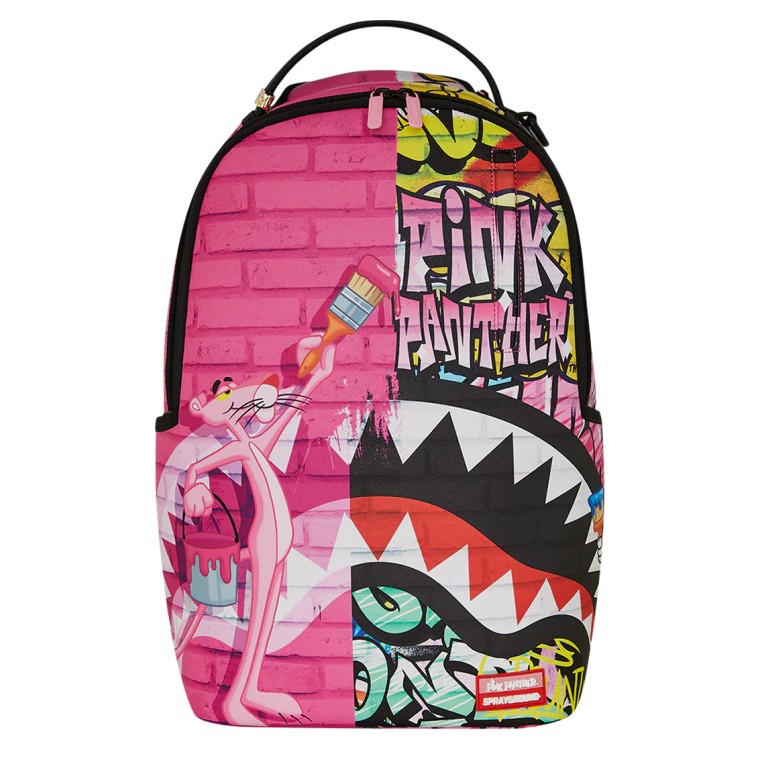 Zaino Sprayground Pink Panther Painting over Graffiti