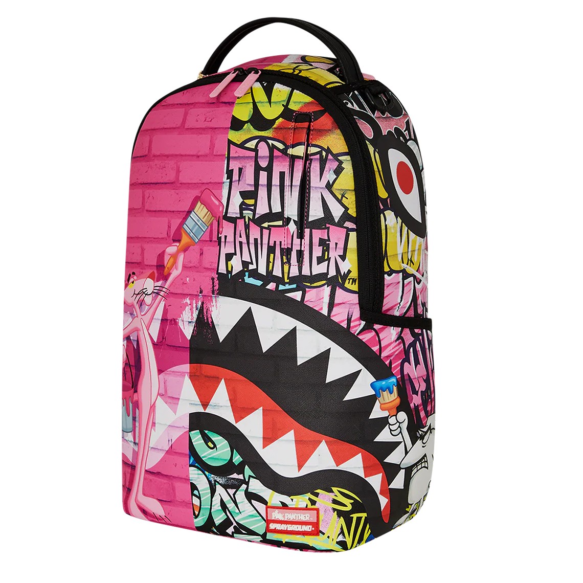 Zaino Sprayground Pink Panther Painting over Graffiti