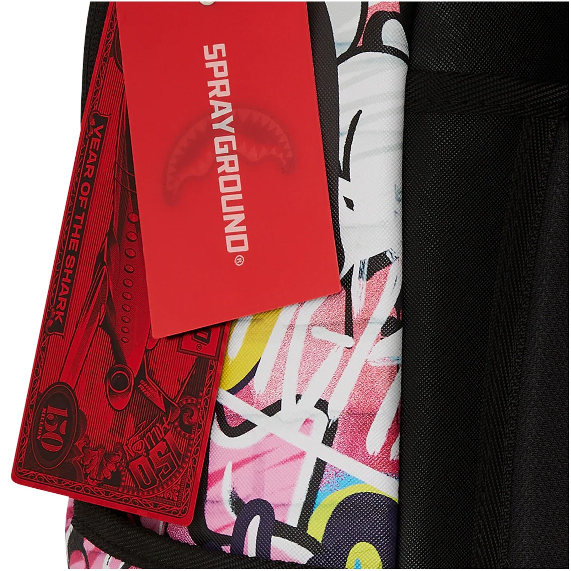 Zaino Sprayground Pink Panther Painting over Graffiti