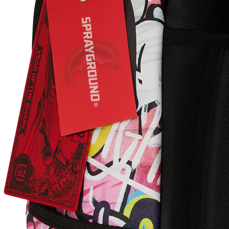 Zaino Sprayground Pink Panther Painting over Graffiti