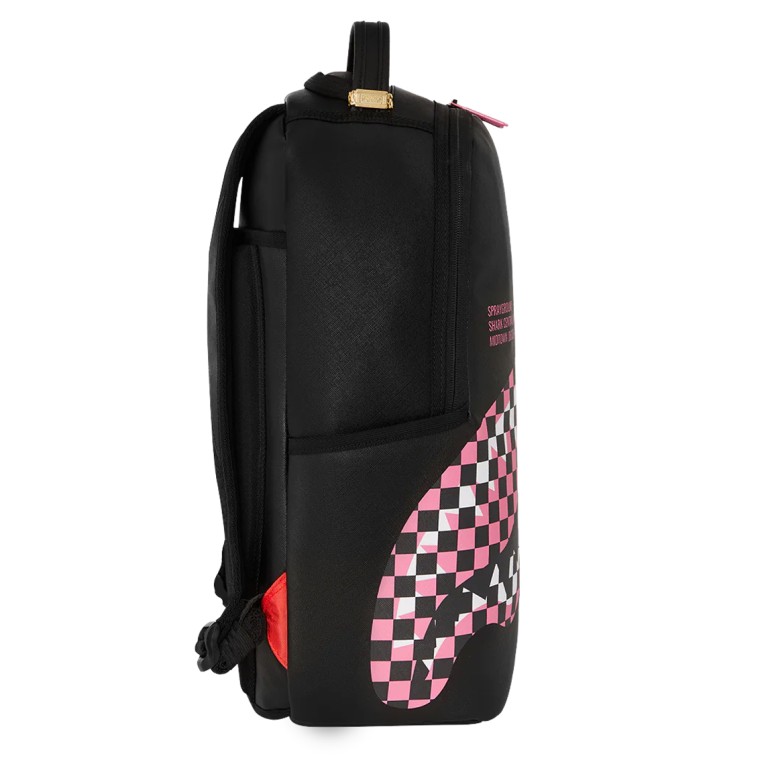 Zaino Sprayground Shark Central Breakup Check Sorbet
